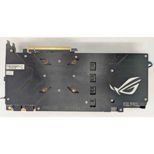 Відеокарта Asus ROG GeForce GTX 1080 TI STRIX OC 11264MB (ROG-STRIX-GTX1080TI-O11G-GAMING) (Відновлено продавцем, 822078) купити в Україні: Київ, Львів, Хмельницький, Тернопіль | Перевірка сумісності, низька ціна, відгуки, характеристики від TELEMART фото