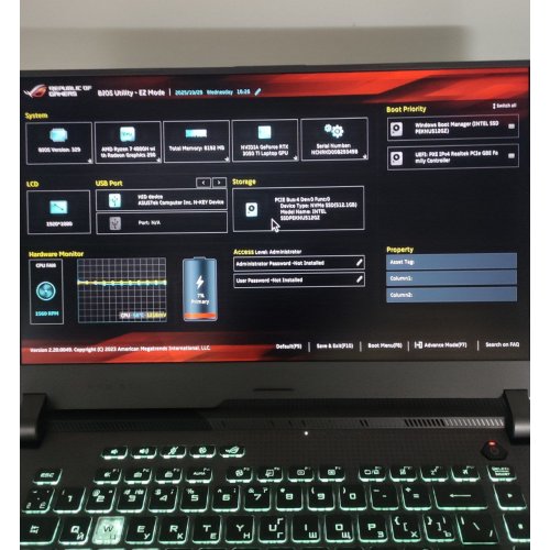 Ноутбук Asus ROG Strix G15 G513IE-HN051 (90NR0582-M004Y0) Eclipse Gray (Восстановлено продавцом, 822118) купить в Украине: Киев, Днепр, Харьков, Одесса  | Низкая цена, отзывы, характеристики от TELEMART фото