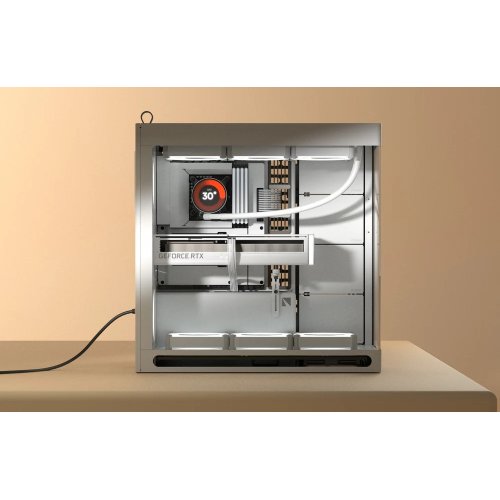 Корпус HAVN HS 420 Base Edition Tempered Glass без БП (HVN-CA-HS420-05) White купить в Украине: Киев, Днепр, Харьков, Одесса  | Проверка совместимости, низкая цена, отзывы, характеристики от TELEMART фото 11 Корпус HAVN HS 420 Base Edition Tempered Glass без БП (HVN-CA-HS420-05) White купить в Украине: Киев, Днепр, Харьков, Одесса  | Проверка совместимости, низкая цена, отзывы, характеристики от TELEMART фото