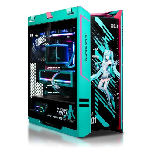 Компьютер EVOLVE SpecialPart HATSUNE_MIKU Edition (EVSP-HMR980X3DN508-D564S1TBK) Black купить в Украине: Киев, Днепр, Харьков, Одесса  | Низкая цена, отзывы, характеристики от TELEMART фото