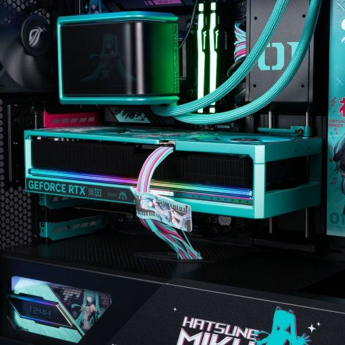 Компьютер EVOLVE SpecialPart HATSUNE_MIKU Edition (EVSP-HMR980X3DN508-D564S1TBK) Black купить в Украине: Киев, Днепр, Харьков, Одесса  | Низкая цена, отзывы, характеристики от TELEMART фото