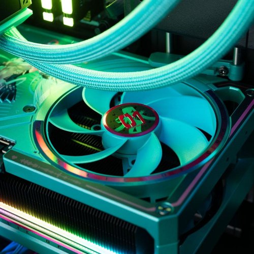 Компьютер EVOLVE SpecialPart HATSUNE_MIKU Edition (EVSP-HMR980X3DN508-D564S1TBK) Black купить в Украине: Киев, Днепр, Харьков, Одесса  | Низкая цена, отзывы, характеристики от TELEMART фото