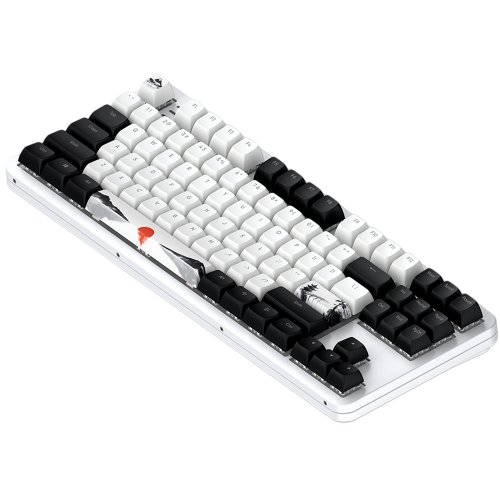 Клавіатура Dark Project 87 Fuji V2 RGB Mech G3MS Sapphire (DPKB_FUJI_87_ANSI_UA) White/Black купити в Україні: Київ, Львів, Хмельницький, Тернопіль | Низька ціна, відгуки, характеристики від TELEMART фото