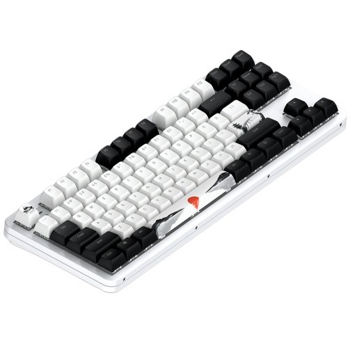 Клавіатура Dark Project 87 Fuji V2 RGB Mech G3MS Sapphire (DPKB_FUJI_87_ANSI_UA) White/Black купити в Україні: Київ, Львів, Хмельницький, Тернопіль | Низька ціна, відгуки, характеристики від TELEMART фото
