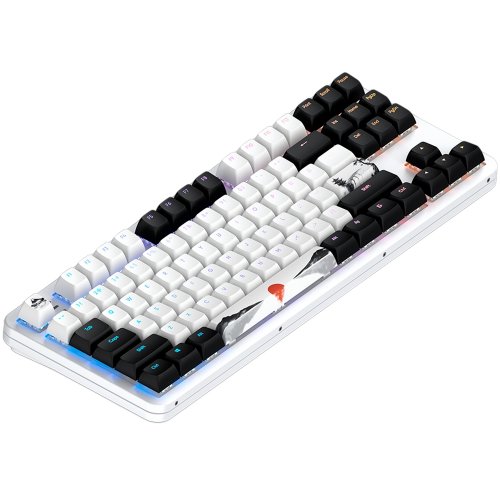 Клавіатура Dark Project 87 Fuji V2 RGB Mech G3MS Sapphire (DPKB_FUJI_87_ANSI) White/Black купити в Україні: Київ, Львів, Хмельницький, Тернопіль | Низька ціна, відгуки, характеристики від TELEMART фото