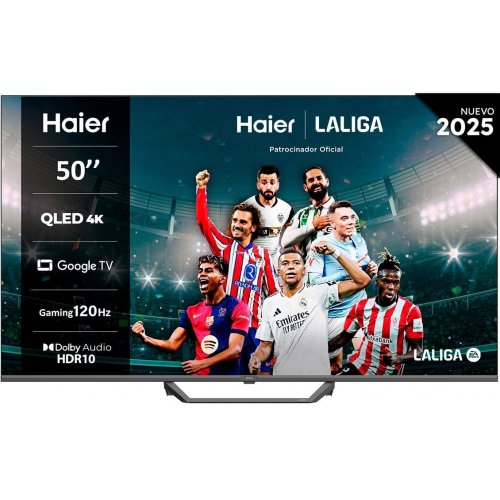Телевизор Haier 50" H50S80FUX Black купить в Украине: Киев, Днепр, Харьков, Одесса  | Низкая цена, отзывы, характеристики от TELEMART фото 1 Телевизор Haier 50" H50S80FUX Black купить в Украине: Киев, Днепр, Харьков, Одесса  | Низкая цена, отзывы, характеристики от TELEMART фото
