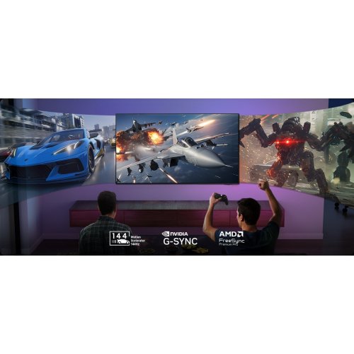 Телевизор Samsung 83" OLED S91F 4K (QE83S91FAEXUA) Black купить в Украине: Киев, Днепр, Харьков, Одесса  | Низкая цена, отзывы, характеристики от TELEMART фото