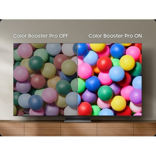 Телевизор Samsung 83" OLED S91F 4K (QE83S91FAEXUA) Black купить в Украине: Киев, Днепр, Харьков, Одесса  | Низкая цена, отзывы, характеристики от TELEMART фото