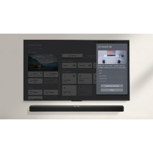 Телевізор LG 77" OLED77B56LA Black купити в Україні: Київ, Львів, Хмельницький, Тернопіль | Низька ціна, відгуки, характеристики від TELEMART фото