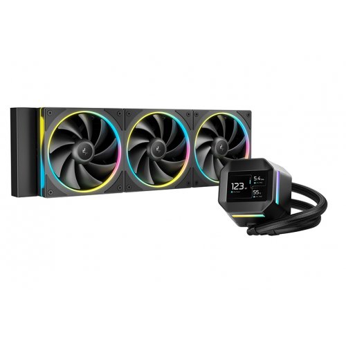 Готова СВО Deepcool LM360 (R-LM360-BKDMMC-1) Black купити в Україні: Київ, Львів, Хмельницький, Тернопіль | Перевірка сумісності, низька ціна, відгуки, характеристики від TELEMART фото 1 Готова СВО Deepcool LM360 (R-LM360-BKDMMC-1) Black купити в Україні: Київ, Львів, Хмельницький, Тернопіль | Перевірка сумісності, низька ціна, відгуки, характеристики від TELEMART фото