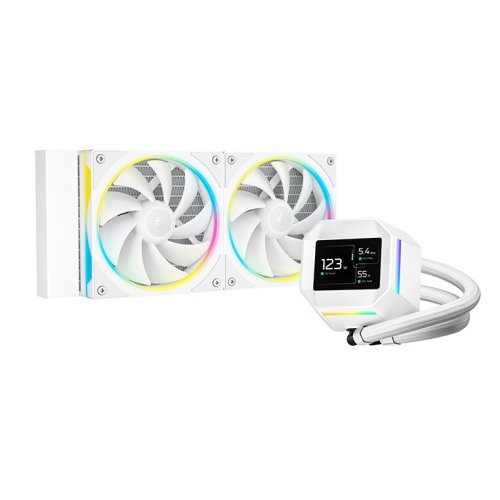 Готова СВО Deepcool LM240 (R-LM240-WHDMMC-1) White купити в Україні: Київ, Львів, Хмельницький, Тернопіль | Перевірка сумісності, низька ціна, відгуки, характеристики від TELEMART фото 1 Готова СВО Deepcool LM240 (R-LM240-WHDMMC-1) White купити в Україні: Київ, Львів, Хмельницький, Тернопіль | Перевірка сумісності, низька ціна, відгуки, характеристики від TELEMART фото
