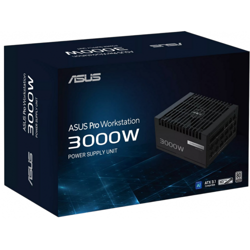 Блок питания Asus Pro WS 3000W Platinum (90YE00Z0-B0EA00) купить в Украине: Киев, Днепр, Харьков, Одесса  | Проверка совместимости, низкая цена, отзывы, характеристики от TELEMART фото