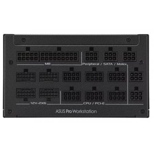 Блок питания Asus Pro WS 2200W Platinum (90YE00Z1-B0NA00) купить в Украине: Киев, Днепр, Харьков, Одесса  | Проверка совместимости, низкая цена, отзывы, характеристики от TELEMART фото