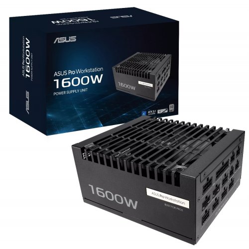 Блок питания Asus Pro WS 1600W Platinum (90YE00Z2-B0NA00) купить в Украине: Киев, Днепр, Харьков, Одесса  | Проверка совместимости, низкая цена, отзывы, характеристики от TELEMART фото