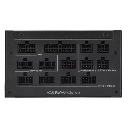 Блок питания Asus Pro WS 1600W Platinum (90YE00Z2-B0NA00) купить в Украине: Киев, Днепр, Харьков, Одесса  | Проверка совместимости, низкая цена, отзывы, характеристики от TELEMART фото