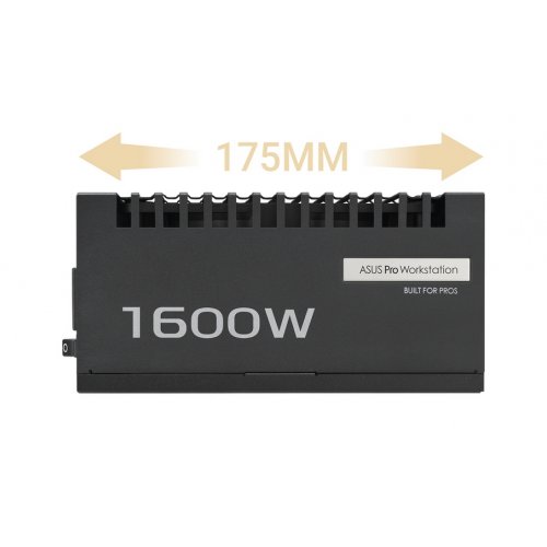 Блок питания Asus Pro WS 1600W Platinum (90YE00Z2-B0NA00) купить в Украине: Киев, Днепр, Харьков, Одесса  | Проверка совместимости, низкая цена, отзывы, характеристики от TELEMART фото