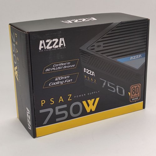 Блок питания Azza 750W (PSAZ-750W) (Восстановлено продавцом, 822333) купить в Украине: Киев, Днепр, Харьков, Одесса  | Проверка совместимости, низкая цена, отзывы, характеристики от TELEMART фото