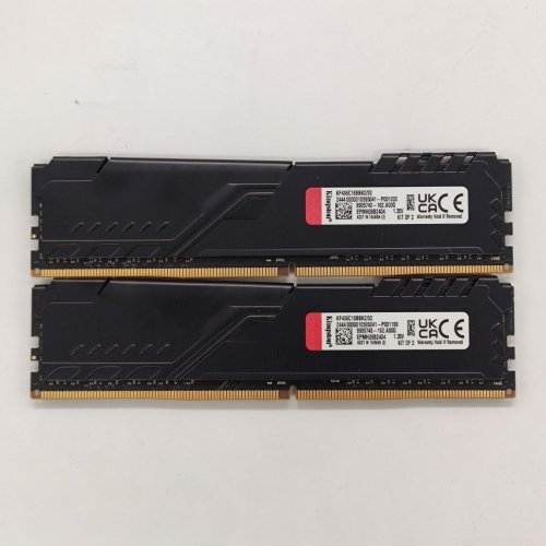 Озу Kingston DDR4 32GB (2x16GB) 3600Mhz FURY Beast Black (KF436C18BBK2/32) (Восстановлено продавцом, 822338) купить в Украине: Киев, Днепр, Харьков, Одесса  | Проверка совместимости, низкая цена, отзывы, характеристики от TELEMART фото