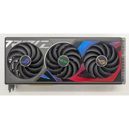Видеокарта Asus ROG GeForce RTX 4070 Ti STRIX 12288MB (ROG-STRIX-RTX4070TI-12G-GAMING) (Восстановлено продавцом, 822341) купить в Украине: Киев, Днепр, Харьков, Одесса  | Проверка совместимости, низкая цена, отзывы, характеристики от TELEMART фото