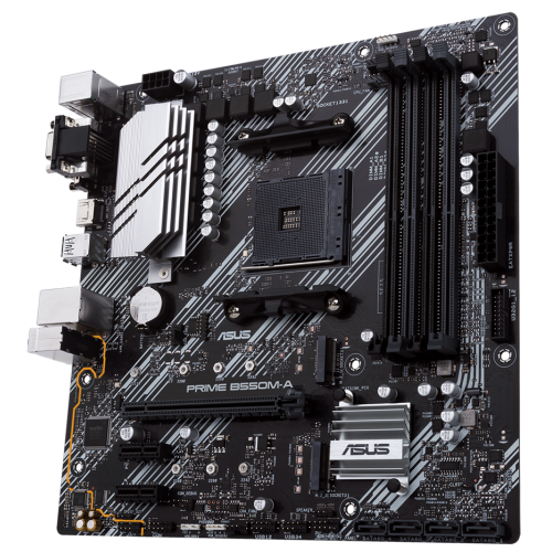 Уценка материнская плата Asus PRIME B550M-A (sAM4, AMD B550) (Следы использования, 822380) купить в Украине: Киев, Днепр, Харьков, Одесса  | Проверка совместимости, низкая цена, отзывы, характеристики от TELEMART фото 4 Уценка материнская плата Asus PRIME B550M-A (sAM4, AMD B550) (Следы использования, 822380) купить в Украине: Киев, Днепр, Харьков, Одесса  | Проверка совместимости, низкая цена, отзывы, характеристики от TELEMART фото