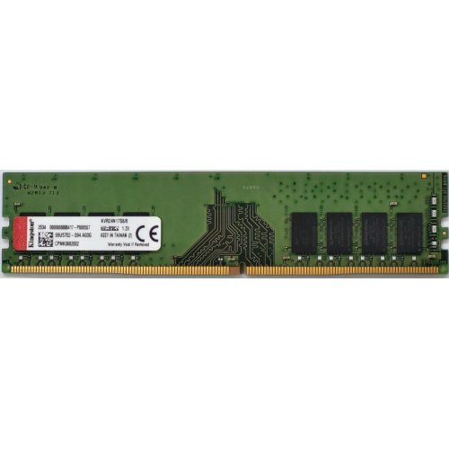 Озп Kingston DDR4 8GB 2400Mhz ValueRAM (KVR24N17S8/8) (Відновлено продавцем, 822399) купити в Україні: Київ, Львів, Хмельницький, Тернопіль | Перевірка сумісності, низька ціна, відгуки, характеристики від TELEMART фото
