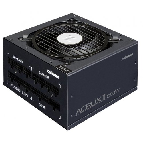 Блок живлення Zalman ACRUX 2 850W (ZM850-ARX2) купити в Україні: Київ, Львів, Хмельницький, Тернопіль | Перевірка сумісності, низька ціна, відгуки, характеристики від TELEMART фото