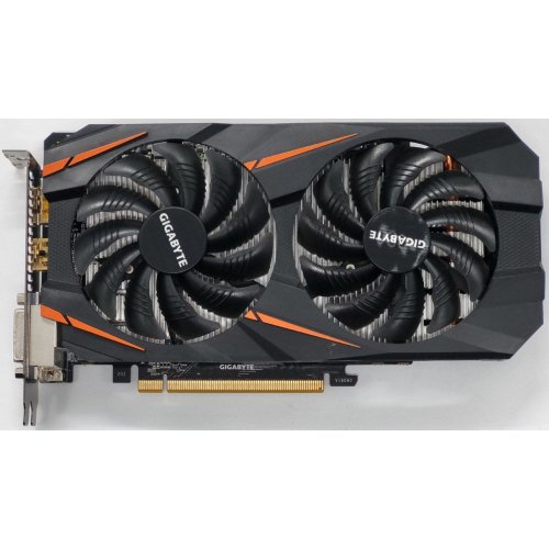 Видеокарта Gigabyte GeForce GTX 1060 WindForce 2X OC 6144MB (GV-N1060WF2OC-6GD) (Восстановлено продавцом, 822407) купить в Украине: Киев, Днепр, Харьков, Одесса  | Проверка совместимости, низкая цена, отзывы, характеристики от TELEMART фото