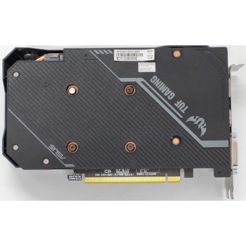 Видеокарта Asus TUF GeForce GTX 1660 Ti Evo OC 6144MB (TUF-GTX1660TI-O6G-EVO-GAMING) (Восстановлено продавцом, 822414) купить в Украине: Киев, Днепр, Харьков, Одесса  | Проверка совместимости, низкая цена, отзывы, характеристики от TELEMART фото