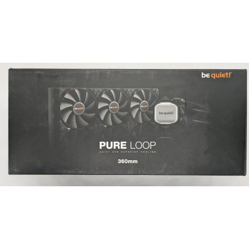 Готова сво Be Quiet! Pure Loop 360mm (BW008) (Відновлено продавцем, 822422) купити в Україні: Київ, Львів, Хмельницький, Тернопіль | Перевірка сумісності, низька ціна, відгуки, характеристики від TELEMART фото