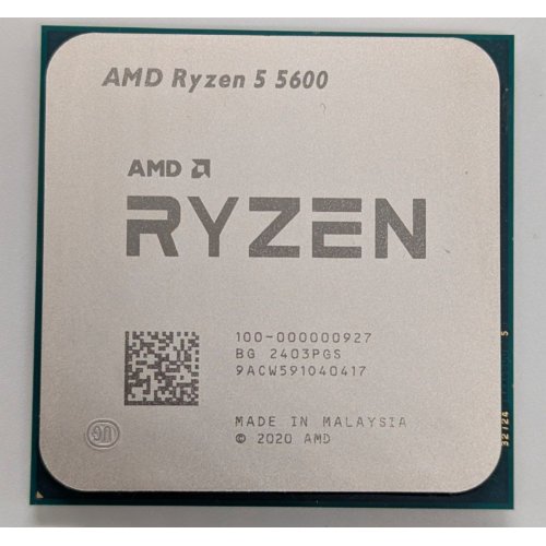 Процесор AMD Ryzen 5 5600 3.5(4.4)GHz 32MB sAM4 Tray (100-000000927) (Відновлено продавцем, 822438) купити в Україні: Київ, Львів, Хмельницький, Тернопіль | Перевірка сумісності, низька ціна, відгуки, характеристики від TELEMART фото