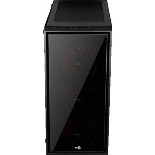 Продать Корпус Aerocool PGS-B QUARTZ LED Blue Window без БП Black по Trade-In интернет-магазине Телемарт - Киев, Днепр, Украина фото