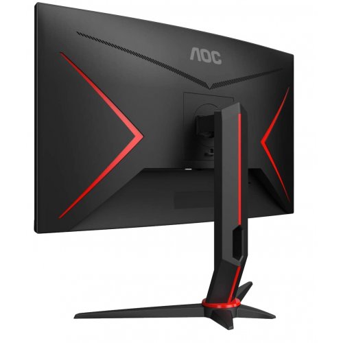 Монітор AOC 27" C27G2ZU/BK Black/Red (Відновлено продавцем, 822466) купити в Україні: Київ, Львів, Хмельницький, Тернопіль | Низька ціна, відгуки, характеристики від TELEMART фото