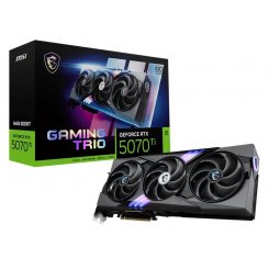 Уцінка відеокарта MSI GeForce RTX 5070 Ti GAMING TRIO OC 16384MB (RTX 5070 Ti 16G GAMING TRIO OC) (Сліди використання, 822469)