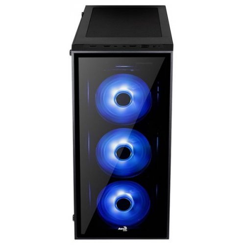 Продать Корпус Aerocool PGS-B QUARTZ RGB Window без БП Black по Trade-In интернет-магазине Телемарт - Киев, Днепр, Украина фото