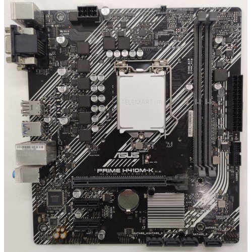 Материнская плата Asus PRIME H410M-K (s1200, Intel H410) (Восстановлено продавцом, 822473) купить в Украине: Киев, Днепр, Харьков, Одесса  | Проверка совместимости, низкая цена, отзывы, характеристики от TELEMART фото