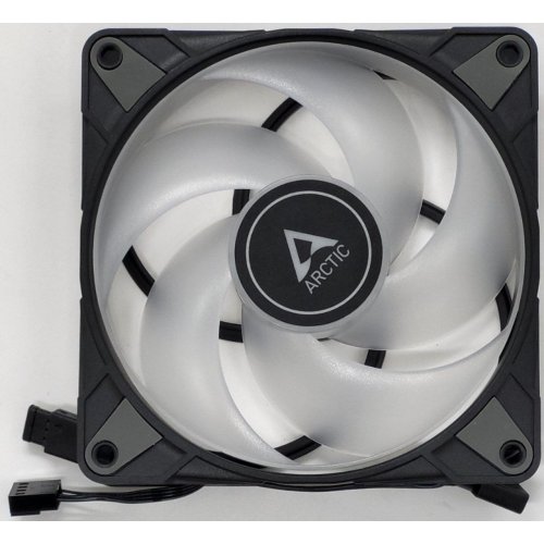 Кулер для корпуса Arctic P12 PWM PST A-RGB 0dB (ACFAN00231A) Black (Восстановлено продавцом, 822490) купить в Украине: Киев, Днепр, Харьков, Одесса  | Проверка совместимости, низкая цена, отзывы, характеристики от TELEMART фото