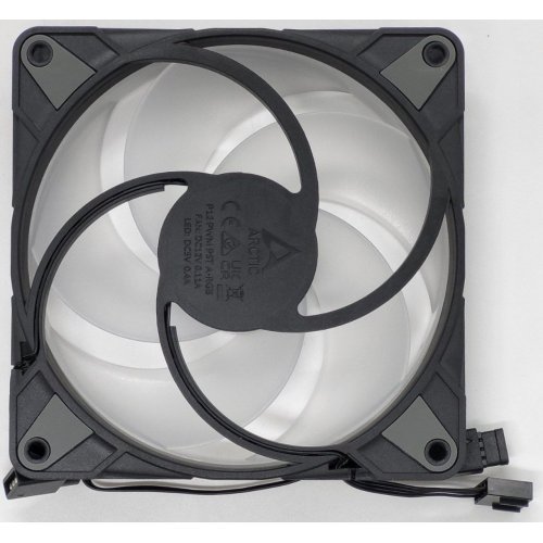 Кулер для корпуса Arctic P12 PWM PST A-RGB 0dB (ACFAN00231A) Black (Восстановлено продавцом, 822491) купить в Украине: Киев, Днепр, Харьков, Одесса  | Проверка совместимости, низкая цена, отзывы, характеристики от TELEMART фото