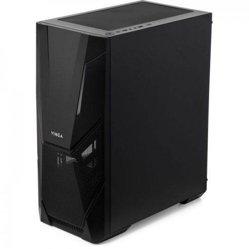 Корпус Vinga CS213B без БП Black (Восстановлено продавцом, 822494) купить в Украине: Киев, Днепр, Харьков, Одесса  | Проверка совместимости, низкая цена, отзывы, характеристики от TELEMART фото