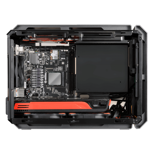 Корпус Cougar QBX без БЖ Black (Відновлено продавцем, 822497) купити в Україні: Київ, Львів, Хмельницький, Тернопіль | Перевірка сумісності, низька ціна, відгуки, характеристики від TELEMART фото