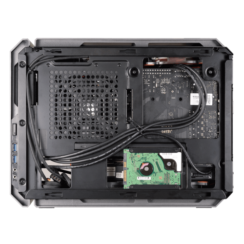 Корпус Cougar QBX без БЖ Black (Відновлено продавцем, 822497) купити в Україні: Київ, Львів, Хмельницький, Тернопіль | Перевірка сумісності, низька ціна, відгуки, характеристики від TELEMART фото