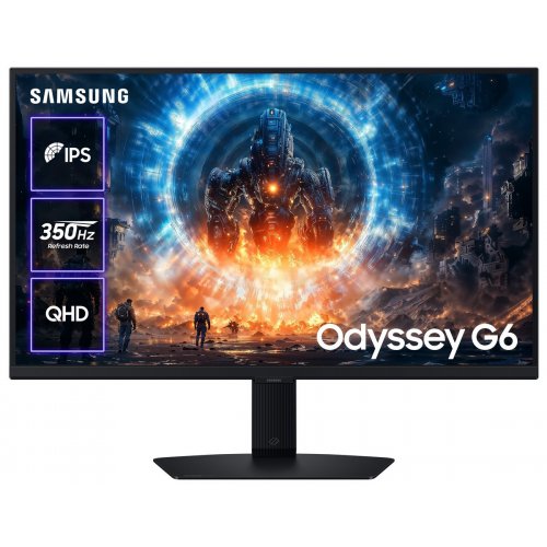 Монітор Samsung 27" Odyssey G6 (LS27FG606EIXUA) Black купити в Україні: Київ, Львів, Хмельницький, Тернопіль | Низька ціна, відгуки, характеристики від TELEMART фото