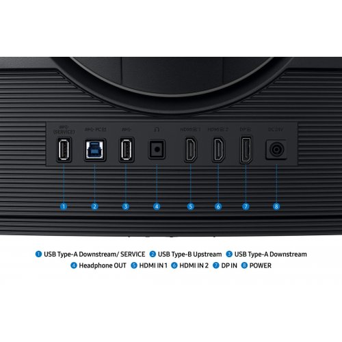 Монитор Samsung 40" Odyssey G7 (LS40FG756EIXUA) Black купить в Украине: Киев, Днепр, Харьков, Одесса  | Низкая цена, отзывы, характеристики от TELEMART фото