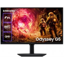 Монитор Samsung 27" Odyssey G5 (LS27FG500EIXUA) Black / IPS / 180 Гц Монитор Samsung 27