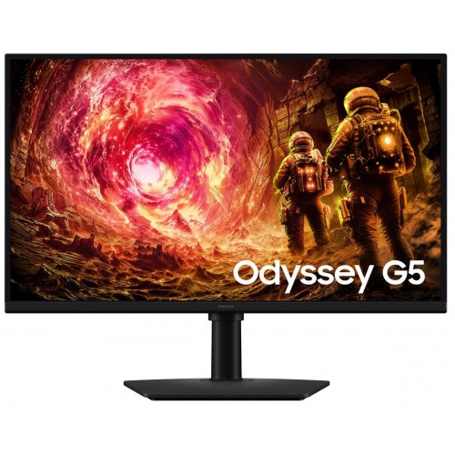 Монітор Samsung 27" Odyssey G5 (LS27FG500EIXUA) Black купити в Україні: Київ, Львів, Хмельницький, Тернопіль | Низька ціна, відгуки, характеристики від TELEMART фото
