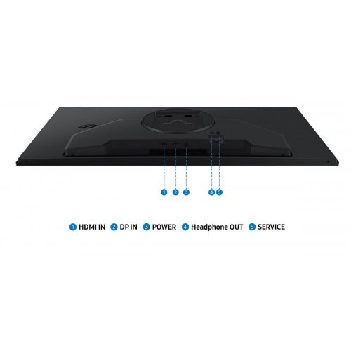 Монитор Samsung 32" Odyssey G5 (LS32FG502EIXUA) Black купить в Украине: Киев, Днепр, Харьков, Одесса  | Низкая цена, отзывы, характеристики от TELEMART фото