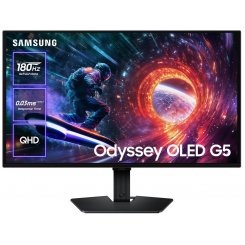 Монитор Samsung 27" Odyssey OLED G5 (LS27FG502SIXUA) Black / OLED / 180 Гц Монитор Samsung 27
