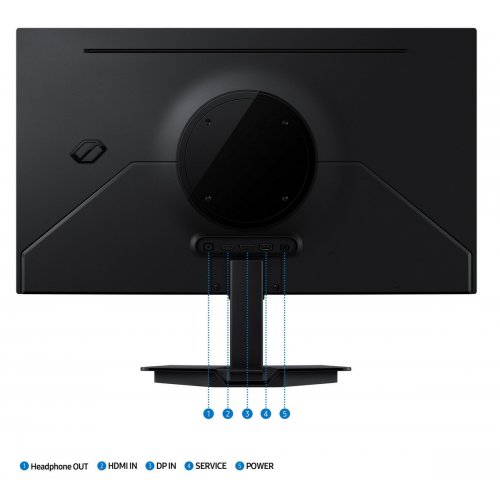 Монитор Samsung 27" Odyssey OLED G5 (LS27FG502SIXUA) Black купить в Украине: Киев, Днепр, Харьков, Одесса  | Низкая цена, отзывы, характеристики от TELEMART фото