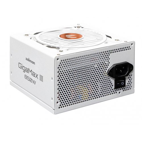 Блок питания Zalman GigaMax III 850W (ZM850-GV3WH) White купить в Украине: Киев, Днепр, Харьков, Одесса  | Проверка совместимости, низкая цена, отзывы, характеристики от TELEMART фото 1 Блок питания Zalman GigaMax III 850W (ZM850-GV3WH) White купить в Украине: Киев, Днепр, Харьков, Одесса  | Проверка совместимости, низкая цена, отзывы, характеристики от TELEMART фото
