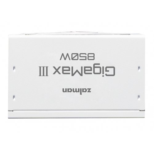 Блок питания Zalman GigaMax III 850W (ZM850-GV3WH) White купить в Украине: Киев, Днепр, Харьков, Одесса  | Проверка совместимости, низкая цена, отзывы, характеристики от TELEMART фото 5 Блок питания Zalman GigaMax III 850W (ZM850-GV3WH) White купить в Украине: Киев, Днепр, Харьков, Одесса  | Проверка совместимости, низкая цена, отзывы, характеристики от TELEMART фото