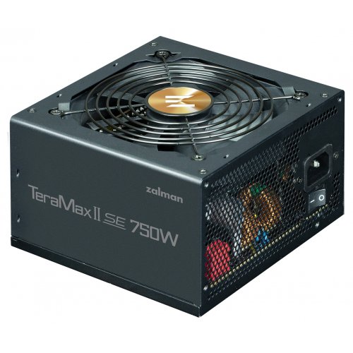 Блок питания Zalman Teramax 2 SE 750W (ZM750-TMX2SE) Black купить в Украине: Киев, Днепр, Харьков, Одесса  | Проверка совместимости, низкая цена, отзывы, характеристики от TELEMART фото 1 Блок питания Zalman Teramax 2 SE 750W (ZM750-TMX2SE) Black купить в Украине: Киев, Днепр, Харьков, Одесса  | Проверка совместимости, низкая цена, отзывы, характеристики от TELEMART фото
